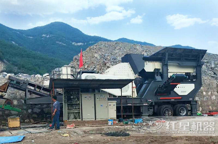 環保型移動式制砂機現場實拍圖 環保型移動式制砂機現場實拍圖