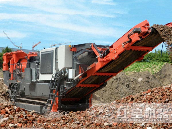 建筑垃圾破碎機(jī)加工現(xiàn)場 建筑垃圾破碎機(jī)加工現(xiàn)場