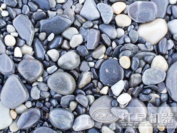常見制砂物料——鵝卵石 常見制砂物料——鵝卵石