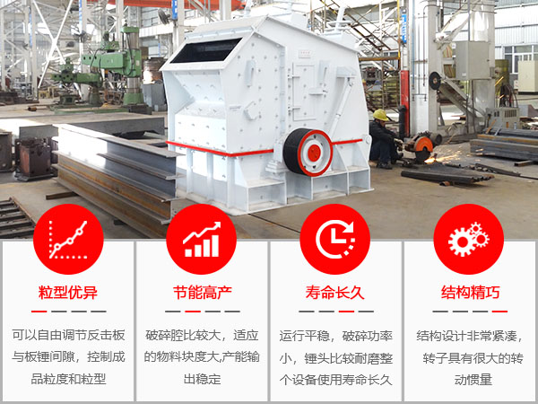 反擊式細碎機生產優勢