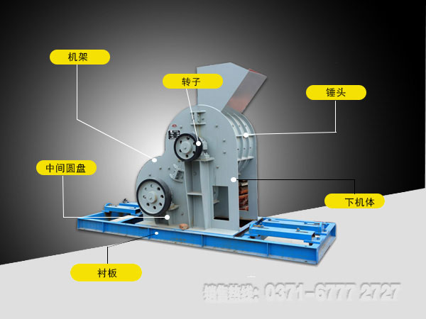 煤矸石粉碎機(jī)結(jié)構(gòu) 煤矸石粉碎機(jī)結(jié)構(gòu)