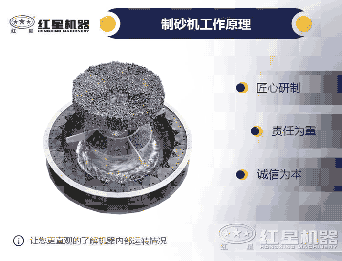 紅星制砂機(jī)工作原理
