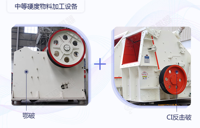 中等硬度物料破碎加工設備 中等硬度物料破碎加工設備