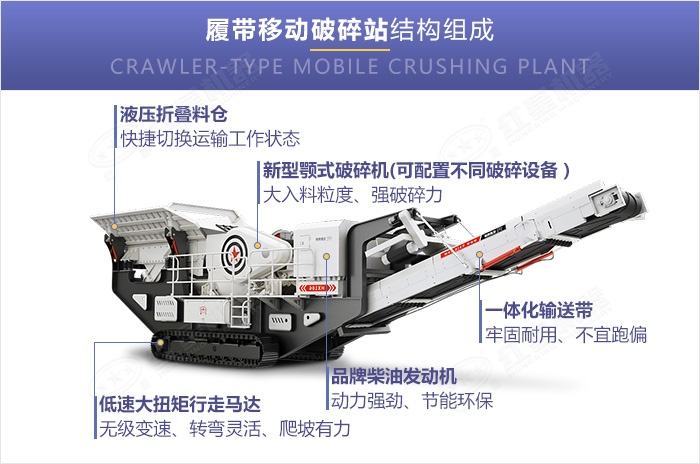 履帶式碎石機細節配置展示